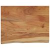 vidaXL &Rho;ά&phi;&iota; &Epsilon;&pi;&iota;&tau;&omicron;ί&chi;&iota;&omicron; &Omicron;&rho;&theta;. Live Edge 40x30x2,5 &epsilon;&kappa;. &Mu;&alpha;&sigma;ί&phi; &Xi;ύ&lambda;&omicron; &Alpha;&kappa;&alpha;&kappa;ί&alpha;&sigmaf;