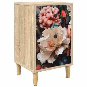 vidaXL &Kappa;&omicron;&mu;&omicron;&delta;ί&nu;&omicron; BORNE Sonoma &Delta;&rho;&upsilon;&sigmaf; 36 x 33 x 60 &epsilon;&kappa; &Epsilon;&pi;&epsilon;&xi;&epsilon;&rho;&gamma;&alpha;&sigma;&mu;έ&nu;&omicron; &Xi;ύ&lambda;&omicron;