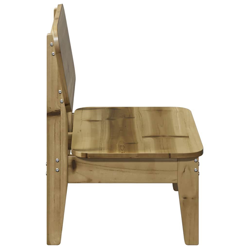 Καρέκλα κήπου vidaXL 60x52,5x72 cm Εμποτισμένο ξύλο πεύκο