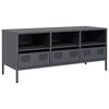 vidaXL Έ&pi;&iota;&pi;&lambda;&omicron; &Tau;&eta;&lambda;&epsilon;ό&rho;&alpha;&sigma;&eta;&sigmaf; &Alpha;&nu;&theta;&rho;&alpha;&kappa;ί 101,5x39x43,5&epsilon;&kappa;. &Alpha;&tau;&sigma;ά&lambda;&iota; &Psi;&upsilon;&chi;&rho;ή&sigmaf; Έ&lambda;&alpha;&sigma;&eta;&sigmaf;