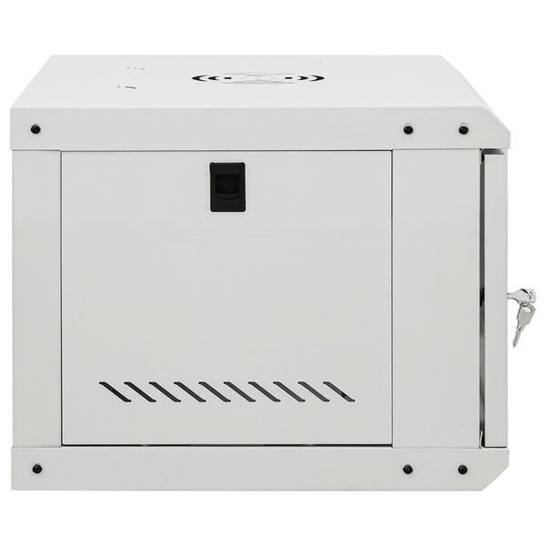 vidaXL Καμπίνα Δικτύου Επιτοίχια 6U 19'' IP20 53x40x30 εκ.