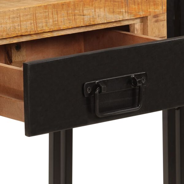 vidaXL Τραπέζι Κονσόλα 110 x 30 x 76 εκ. από Μασίφ Ξύλο Μάνγκο