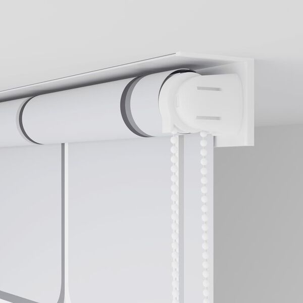 vidaXL Κουρτίνα Μπάνιου Ρολό Τετράγωνο Σχέδιο 80 x 240 εκ.
