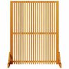 vidaXL Οθόνη Ιδιωτικότητας Καφέ 79.5 x 50 x 110 εκ. Μασίφ ξύλο ακακίας