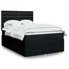 vidaXL &Kappa;&rho;&epsilon;&beta;ά&tau;&iota; Boxspring &mu;&epsilon; &Sigma;&tau;&rho;ώ&mu;&alpha; &Mu;&alpha;ύ&rho;&omicron; 160x200 &epsilon;&kappa;. &Upsilon;&phi;&alpha;&sigma;&mu;ά&tau;&iota;&nu;&omicron;