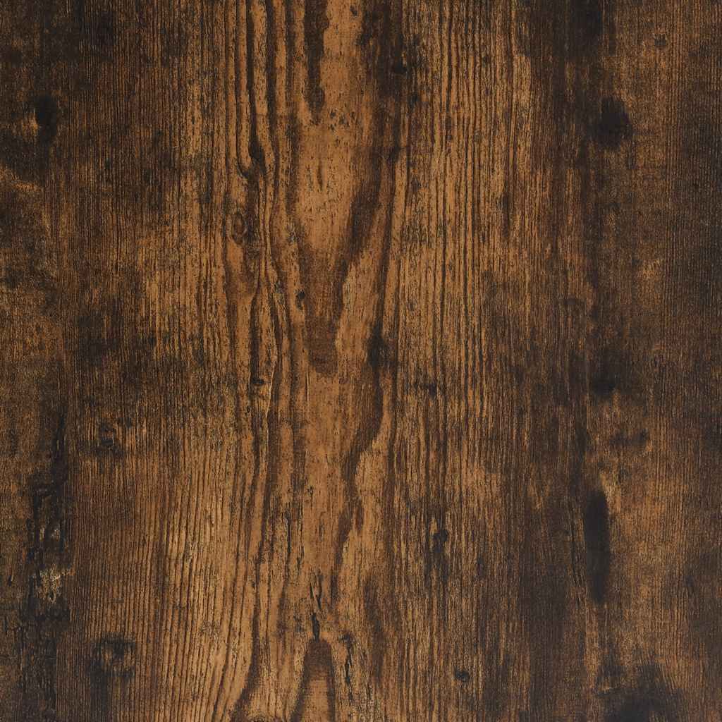 vidaXL Πάγκος παπουτσιών Δρυς Καπνιστό 60x40x53,5cm Επεξεργασμένο ξύλο