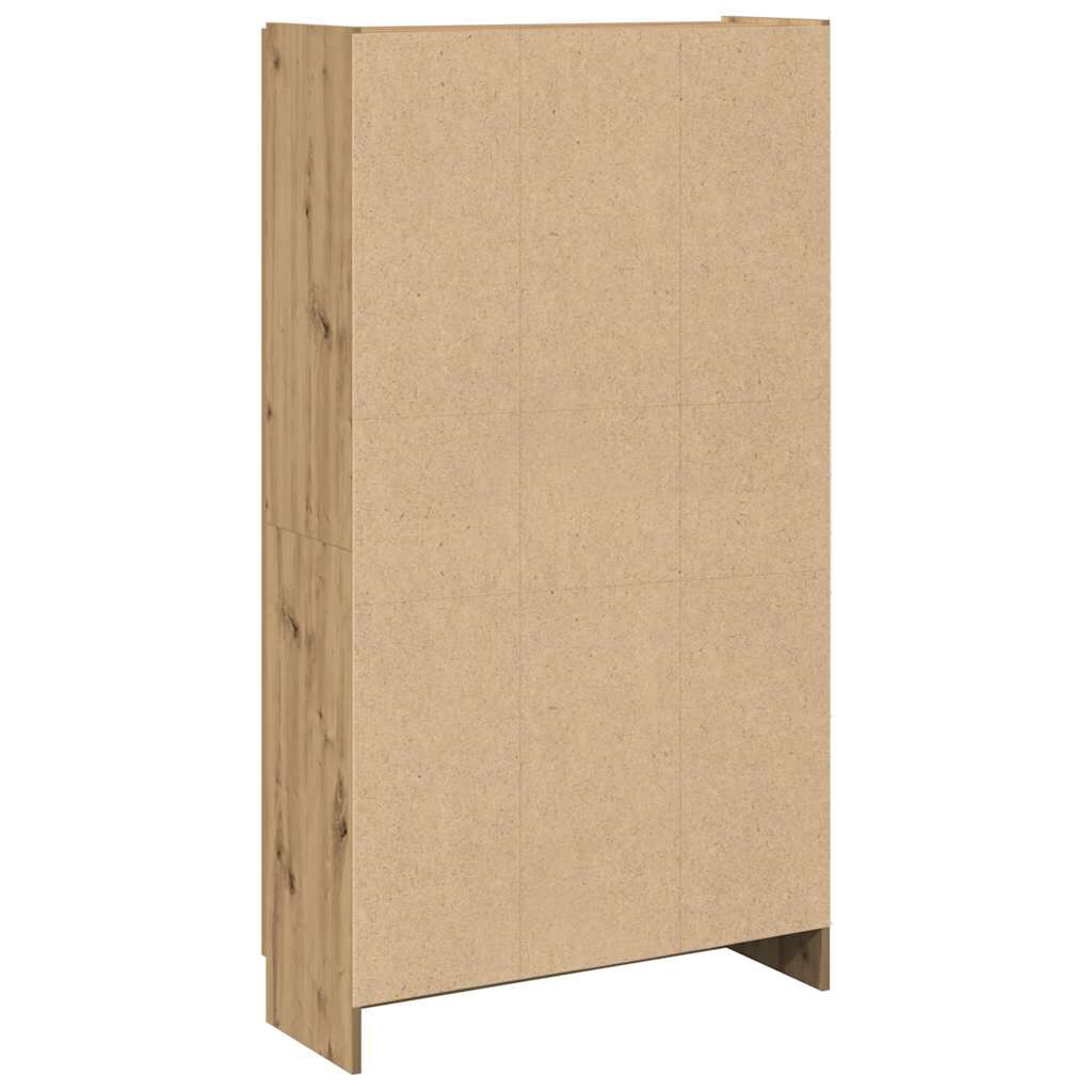vidaXL Ντουλάπι Τεχνίτης Δρυς 82,5x30,5x150 εκ. από Επεξεργασμένο Ξύλο