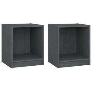vidaXL &Kappa;&omicron;&mu;&omicron;&delta;ί&nu;&alpha; 2 &tau;&epsilon;&mu;. &Gamma;&kappa;&rho;&iota; 35,5 x 33,5 x 41,5&epsilon;&kappa; &alpha;&pi;ό &Mu;&alpha;&sigma;ί&phi; &Xi;ύ&lambda;&omicron; &Pi;&epsilon;ύ&kappa;&omicron;&upsilon;