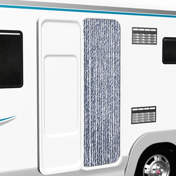 vidaXL &Sigma;ή&tau;&alpha; - &Kappa;&omicron;&upsilon;&rho;&tau;ί&nu;&alpha; &Pi;ό&rho;&tau;&alpha;&sigmaf; &Mu;&pi;&lambda;&epsilon; / &Lambda;&epsilon;&upsilon;&kappa;ό 56 x 200 &epsilon;&kappa;. &alpha;&pi;ό &Sigma;&epsilon;&nu;ί&lambda;