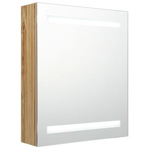 vidaXL &Kappa;&alpha;&theta;&rho;έ&phi;&tau;&eta;&sigmaf; &Mu;&pi;ά&nu;&iota;&omicron;&upsilon; &mu;&epsilon; &Nu;&tau;&omicron;&upsilon;&lambda;ά&pi;&iota; / LED &Delta;&rho;&upsilon;&sigmaf; 50 x 14 x 60 &epsilon;&kappa;.