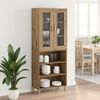 vidaXL Highboard Artisan Oak 69,5 x 34 x 180 &epsilon;&kappa;.