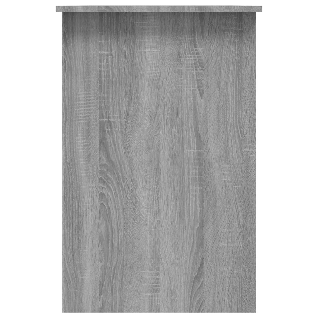 vidaXL Γραφείο Γκρι Sonoma 100x50x76 εκ. από Επεξεργασμένο Ξύλο
