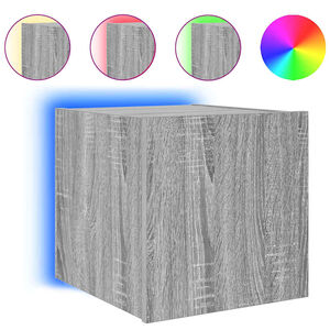 vidaXL Έ&pi;&iota;&pi;&lambda;&omicron; &Tau;&omicron;ί&chi;&omicron;&upsilon; &Tau;&eta;&lambda;&epsilon;ό&rho;&alpha;&sigma;&eta;&sigmaf; &mu;&epsilon; LED &Gamma;&kappa;&rho;&iota; Sonoma 30,5x35x30 &epsilon;&kappa;.