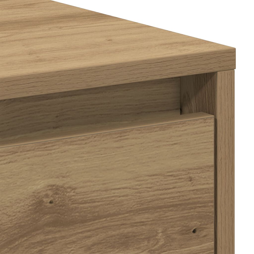 vidaXL Κομοδίνο 2 τεμ Καρυδί 45x34x47 εκ Ξύλο Γεννητριών