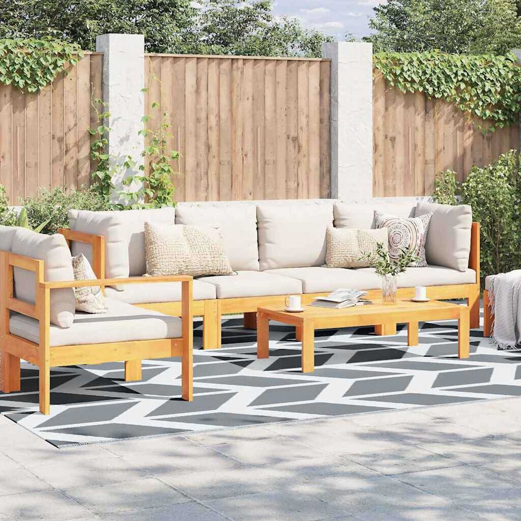 vidaXL Χαλί εξωτερικού χώρου Γκρι 300 x 400 cm PP