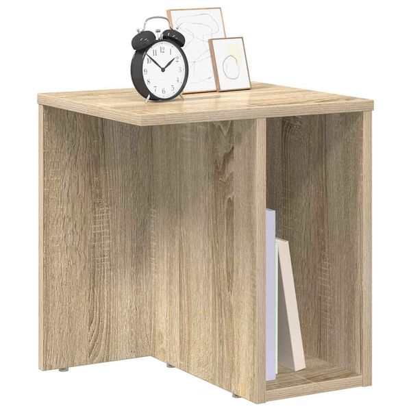 vidaXL End Table &Delta;&rho;ύ&sigmaf; Sonoma 37 x 32 x 40 &epsilon;&kappa; &Epsilon;&pi;&epsilon;&xi;&epsilon;&rho;&gamma;&alpha;&sigma;&mu;έ&nu;&omicron; &xi;ύ&lambda;&omicron;