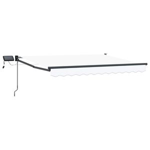 vidaXL &Chi;&epsilon;&iota;&rho;&omicron;&kappa;ί&nu;&eta;&tau;&eta; &alpha;&nu;&alpha;&delta;&iota;&pi;&lambda;&omicron;ύ&mu;&epsilon;&nu;&eta; &tau;έ&nu;&tau;&alpha; &mu;&epsilon; LED 2,5 x 2 m