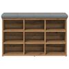 Πάγκος παπουτσιών vidaXL Artisan Oak 82x32x50 cm Κατασκευασμένο ξύλο