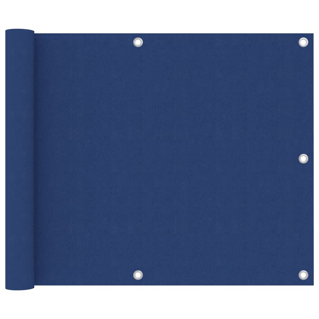 vidaXL Διαχωριστικό Βεράντας Μπλε 75 x 300 εκ. Ύφασμα Oxford
