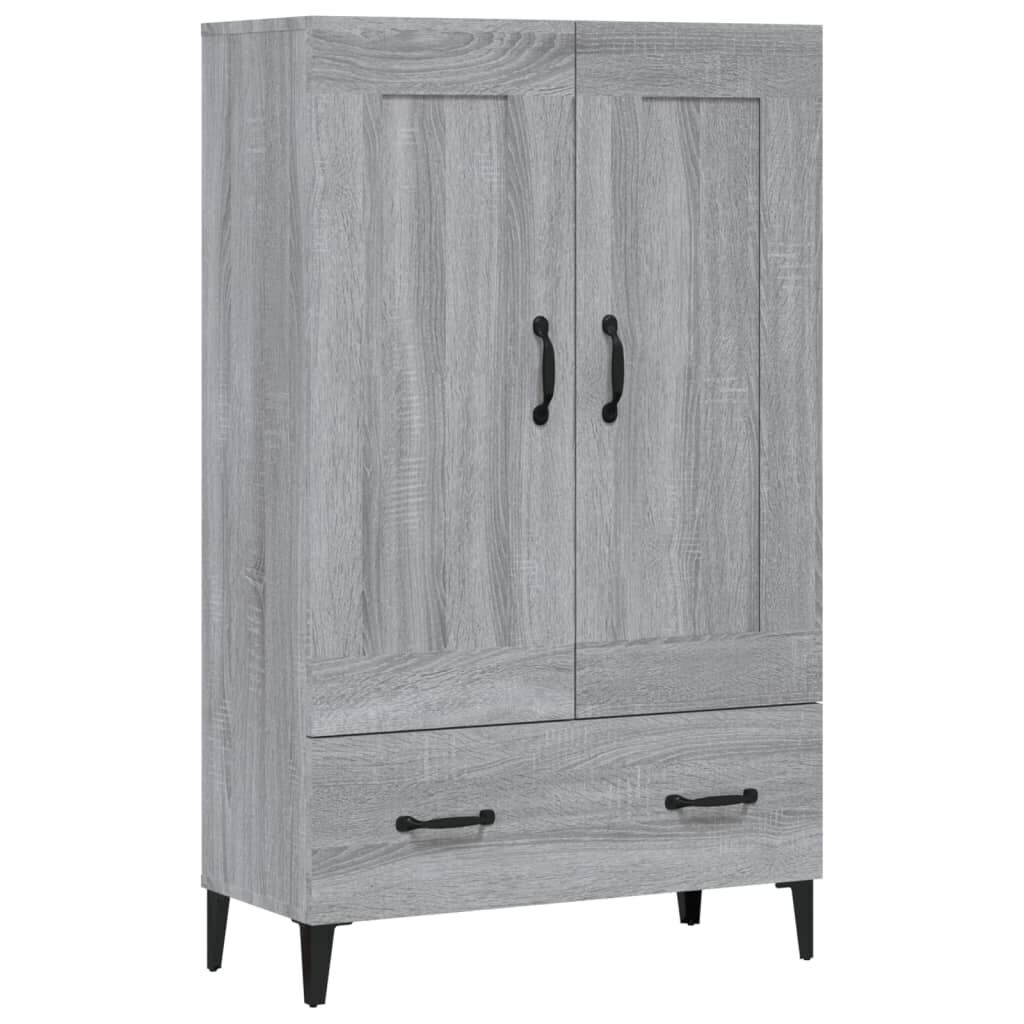 vidaXL Ντουλάπα Γκρι Sonoma 70 x 31 x 115 εκ. από Επεξεργασμένο Ξύλο