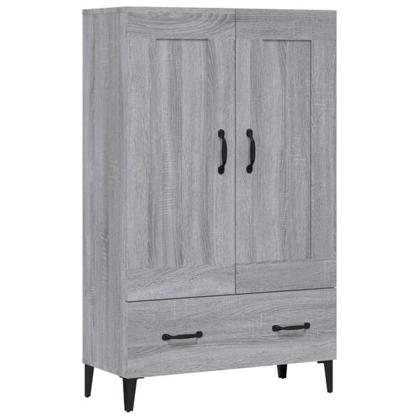 vidaXL Ντουλάπα Γκρι Sonoma 70 x 31 x 115 εκ. από Επεξεργασμένο Ξύλο