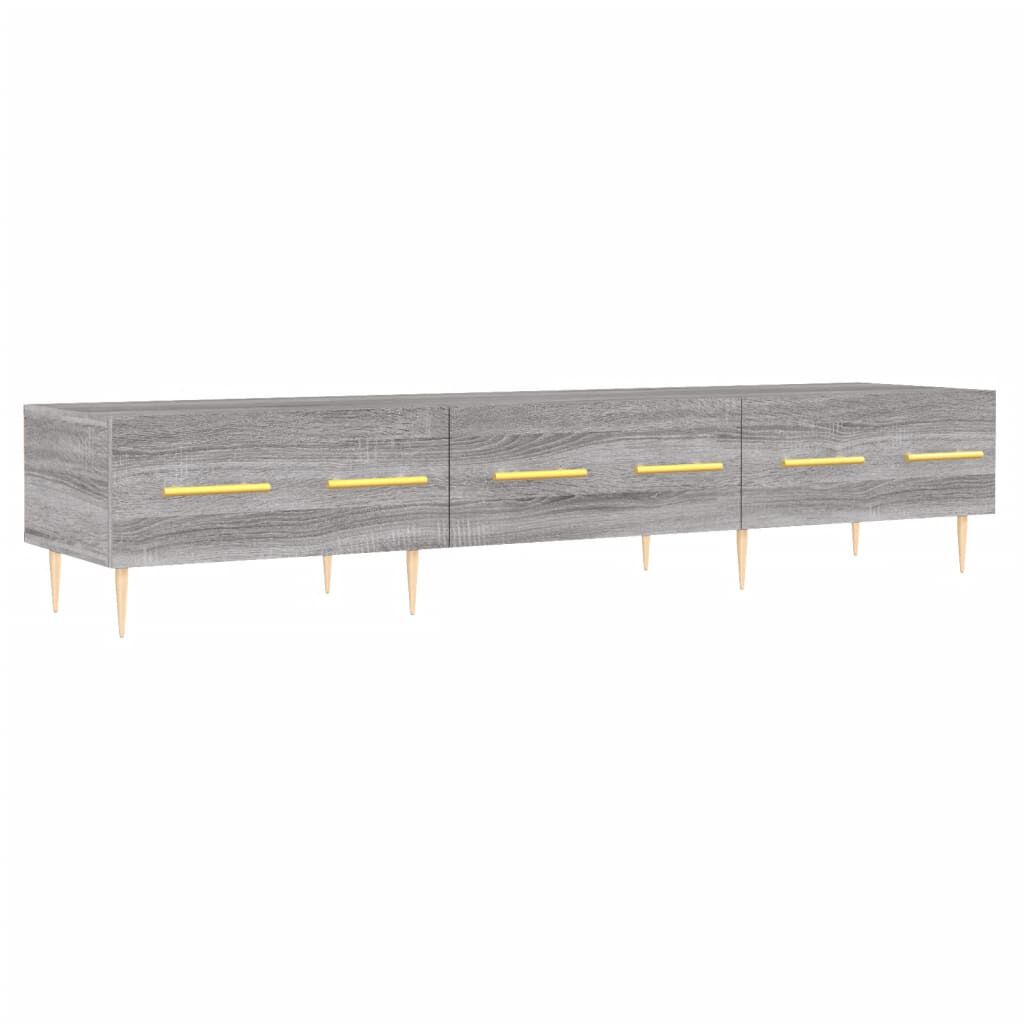 vidaXL Έπιπλο Τηλεόρασης Γκρι Sonoma 150 x 36 x 30 εκ. Επεξεργ. Ξύλο