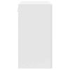 vidaXL ντουλάπι τοίχου κουζίνας "Porto" Υψηλή στιλπνότητα λευκό