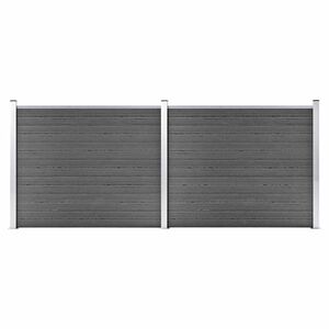 vidaXL &Sigma;&epsilon;&tau; &Pi;ά&nu;&epsilon;&lambda; &Pi;&epsilon;&rho;ί&phi;&rho;&alpha;&xi;&eta;&sigmaf; &Mu;&alpha;ύ&rho;&omicron; 353 x 146 &epsilon;&kappa;. &alpha;&pi;ό WPC