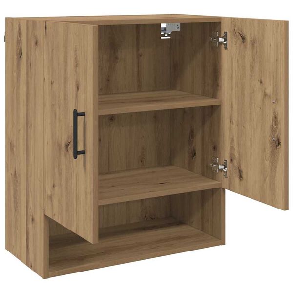 vidaXL Ντουλάπα Τοίχου artisan δρυς 60 x 31 x 70 εκ Επεξεργασμένο ξύλο