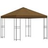 vidaXL &Kappa;&iota;ό&sigma;&kappa;&iota; 3 x 3 m Taupe &Pi;&omicron;&lambda;&upsilon;&epsilon;&sigma;&tau;έ&rho;&alpha;&sigmaf; &kappa;&alpha;&iota; &Chi;ά&lambda;&upsilon;&beta;&alpha;&sigmaf; 190 gsm