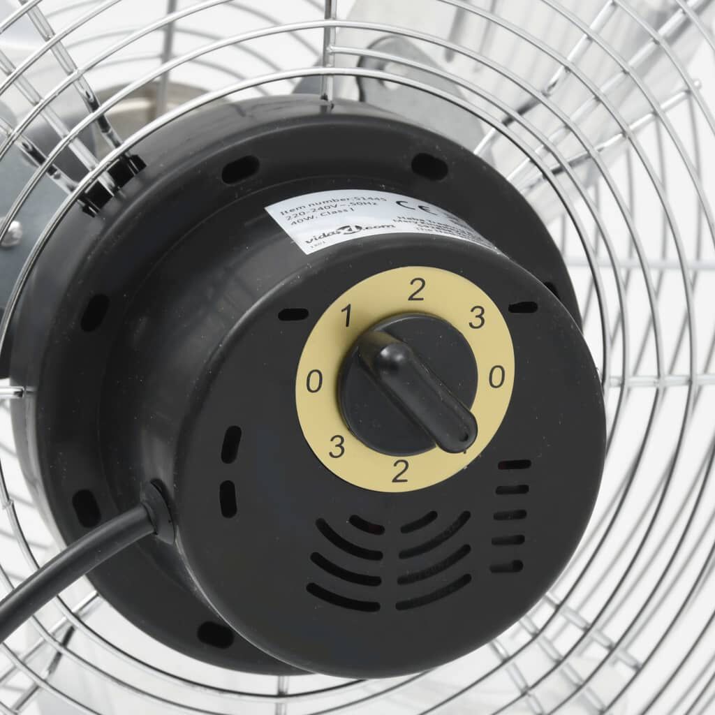 vidaXL Ανεμιστήρας Δαπέδου 3 Ταχυτήτων 45 εκ. 50,7 W