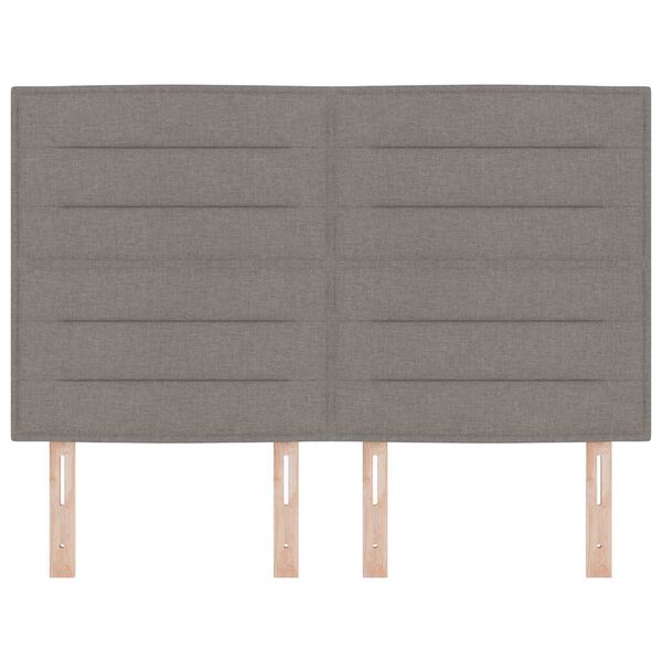 vidaXL &Kappa;&epsilon;&phi;&alpha;&lambda;ά&rho;&iota; &mu;&epsilon; &kappa;&epsilon;&phi;&alpha;&lambda;ά&rho;&iota; Taupe 144 cm &Tau;&epsilon;&chi;&nu;&eta;&tau;ό &Delta;έ&rho;&mu;&alpha;