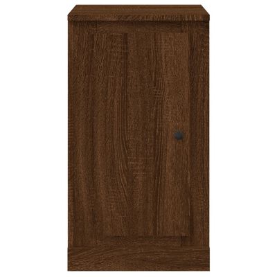 vidaXL Ντουλάπια 2 τεμ. Καφέ Δρυς 37,5x35,5x67,5 εκ Επεξεργ. Ξύλο