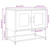 ντουλάπι τηλεόρασης vidaXL Ανθρακί 68x39x60,5 cm Ατσάλι ψυχρής έλασης