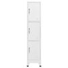 vidaXL Φοριαμός 38 x 45 x 180 εκ. με 3 Τμήματα