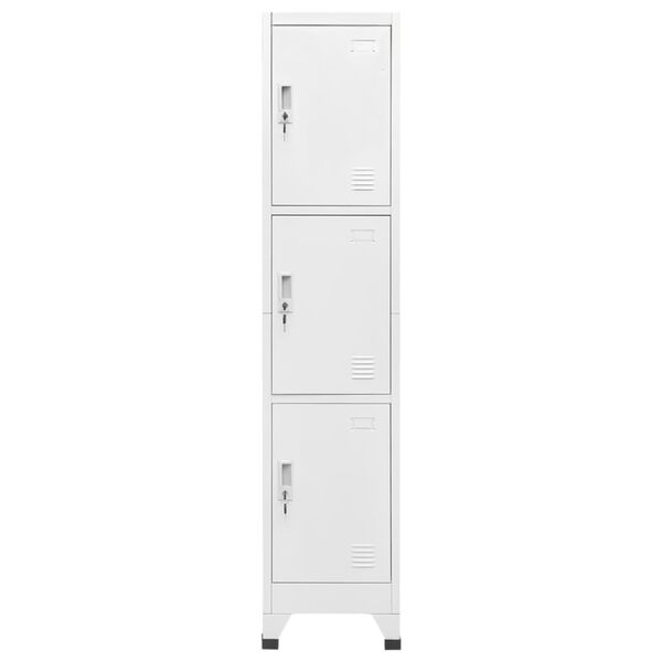 vidaXL Φοριαμός 38 x 45 x 180 εκ. με 3 Τμήματα