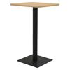 vidaXL &Tau;&rho;&alpha;&pi;έ&zeta;&iota; Bistro &Chi;&rho;ώ&mu;&alpha; &Delta;&rho;&upsilon;ό&sigmaf; 78,5 x 78,5 x 107 &epsilon;&kappa;.