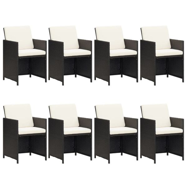 vidaXL &Sigma;&epsilon;&tau; &Tau;&rho;&alpha;&pi;&epsilon;&zeta;&alpha;&rho;ί&alpha;&sigmaf; &Kappa;ή&pi;&omicron;&upsilon; 9 &tau;&epsilon;&mu;. &Mu;&alpha;ύ&rho;&omicron; &alpha;&pi;ό &Sigma;&upsilon;&nu;&theta;. &Rho;&alpha;&tau;ά&nu; &mu;&epsilon; &Mu;&alpha;&xi;&iota;&lambda;ά&rho;&iota;&alpha;