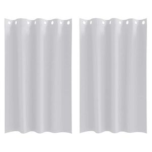 vidaXL &Kappa;&omicron;&upsilon;&rho;&tau;ί&nu;&epsilon;&sigmaf; &Mu;&alpha;ύ&rho;&eta;&sigmaf; Ύ&phi;&alpha;&nu;&sigma;&eta;&sigmaf; &mu;&epsilon; &Delta;&alpha;&chi;&tau;&upsilon;&lambda;ί&delta;&iota;&alpha; 2 pcs &Alpha;&pi;&alpha;&lambda;ό &gamma;&kappa;&rho;&iota;