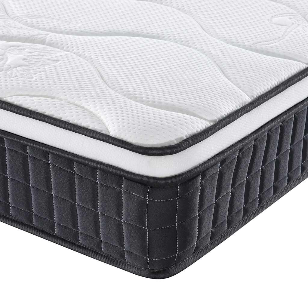 vidaXL Στρώμα με Bonnell Springs Μεσαία Σκληρότητα 160 x 200 εκ.