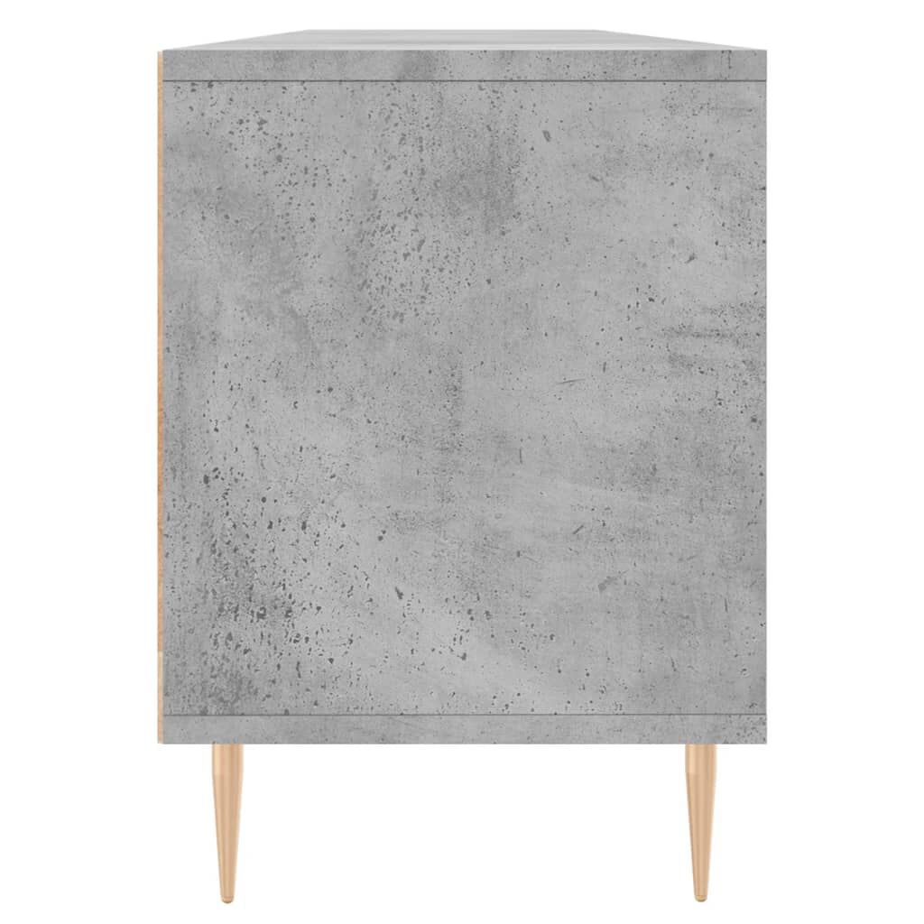 vidaXL Έπιπλο Τηλεόρασης Γκρι Σκυρ. 150x30x44,5 εκ. Επεξ. Ξύλο