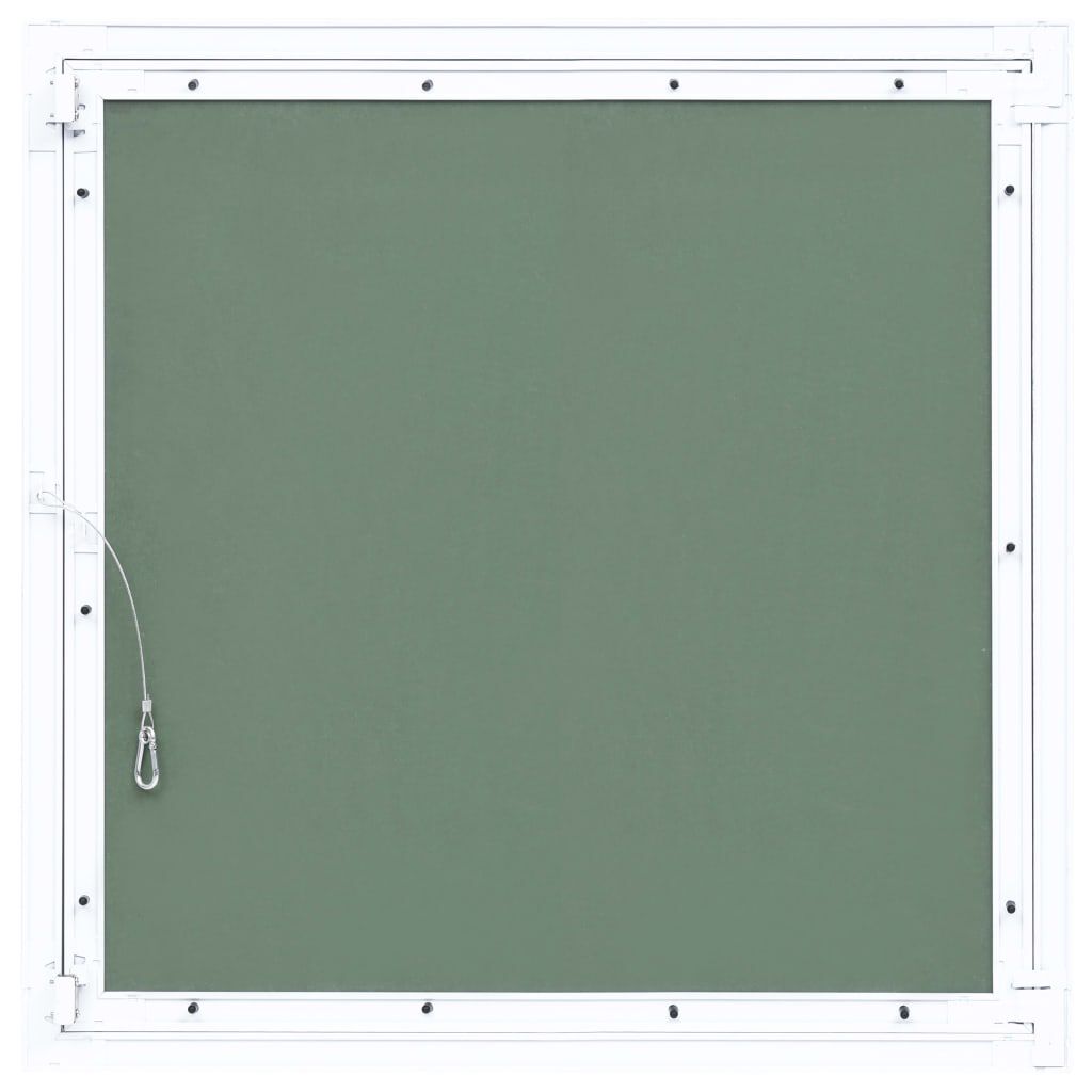 vidaXL Θυρίδα Επίσκεψης Γυψοσανίδας 500 x 500 χιλ. Σκελετός Αλουμινίου