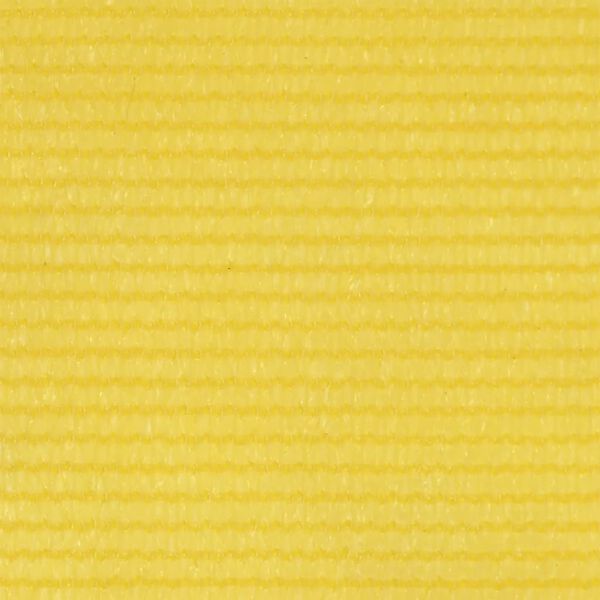 vidaXL Διαχωριστικό Βεράντας Κίτρινο 120 x 300 εκ. από HDPE