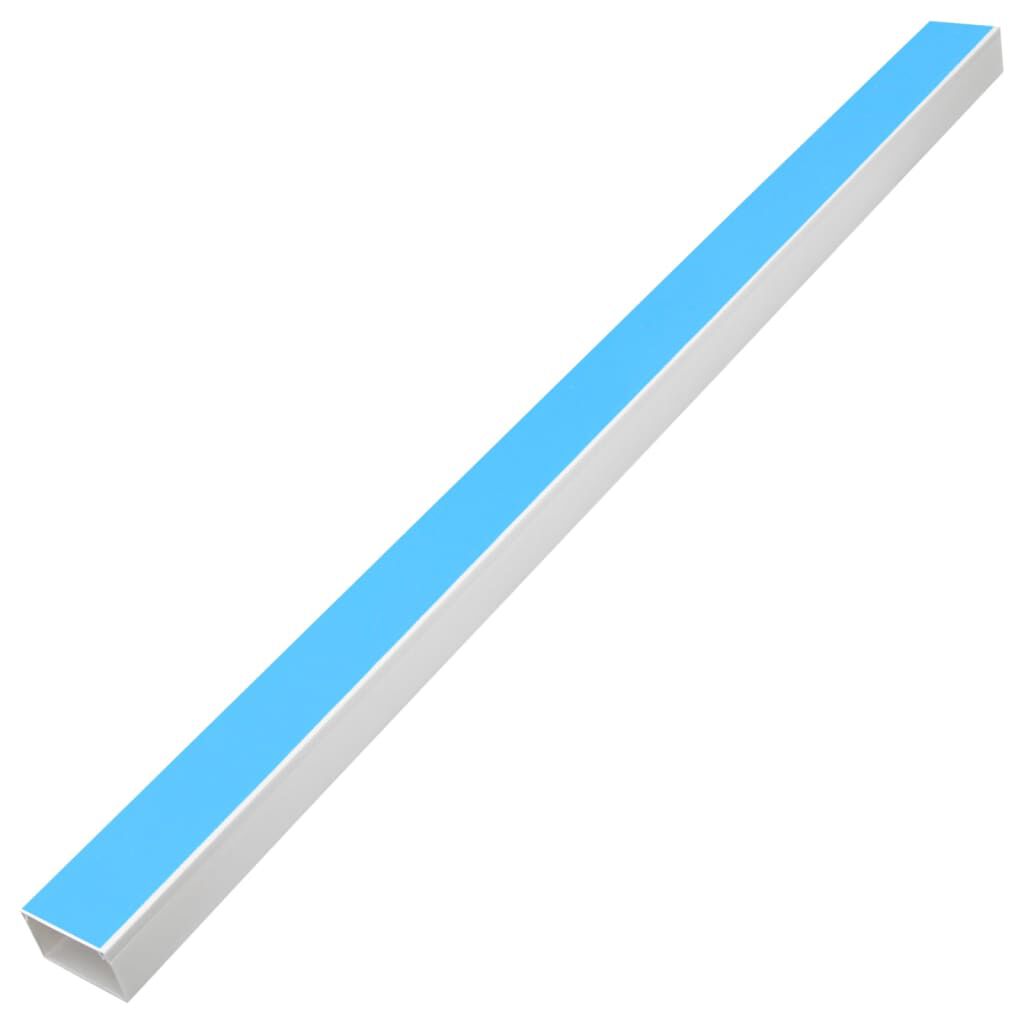 vidaXL Κανάλι Καλωδίων Αυτοκόλλητο 60 x 60 χιλ. 10 μ. από PVC