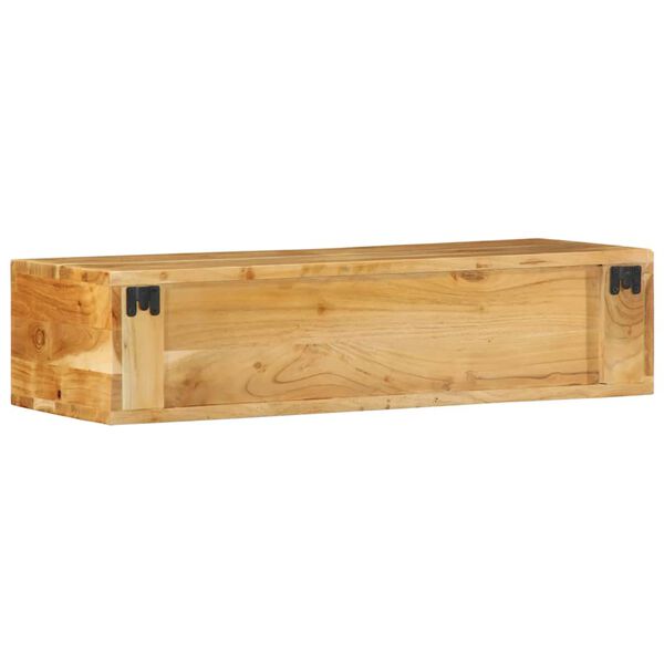 vidaXL Επίτοιχο ντουλάπι τηλεόρασης 80x30x19 cm Μασίφ ξύλο ακακίας