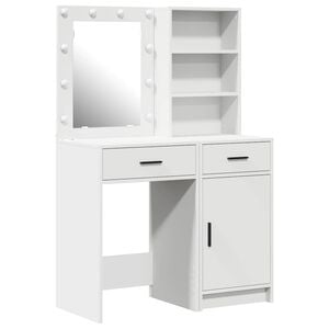 vidaXL &Sigma;&epsilon;&tau; &Tau;&rho;&alpha;&pi;έ&zeta;&iota; &Nu;&tau;&upsilon;&sigma;ί&mu;&alpha;&tau;&omicron;&sigmaf; &mu;&epsilon; LED 2 pcs &Lambda;&epsilon;&upsilon;&kappa;ό &Epsilon;&pi;&epsilon;&xi;&epsilon;&rho;&gamma;&alpha;&sigma;&mu;έ&nu;&omicron; &xi;ύ&lambda;&omicron;