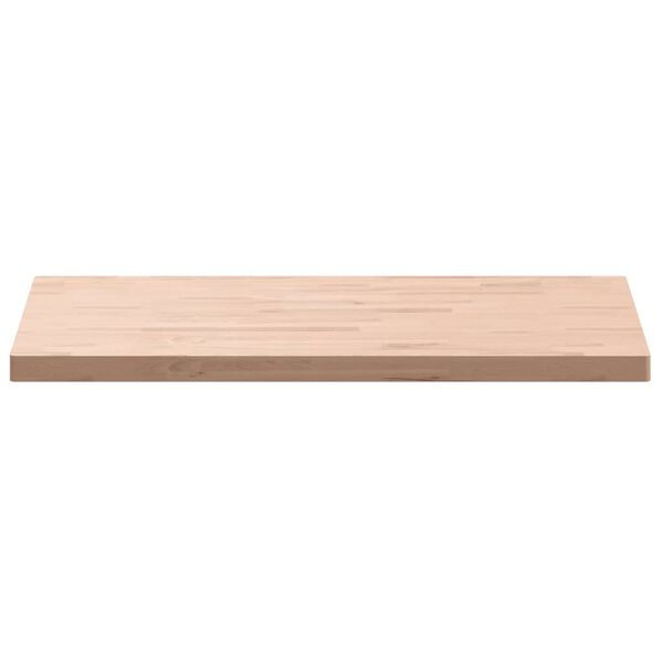vidaXL Επιφάνεια Τραπεζιού Ορθογώνια 100x60x4 εκ. Μασίφ Ξύλο Οξιάς