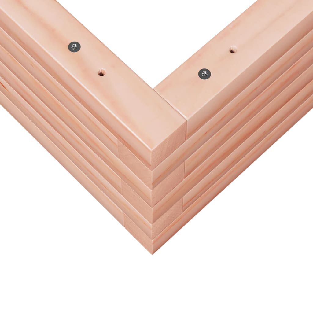 vidaXL Ζαρντινιέρα Κήπου 60x60x23 εκ. από Μασίφ Ξύλο Ψευδοτσούγκας