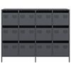 vidaXL Ντουλάπι Ανθρακί 135x39x103,5 εκ. από Χάλυβα Ψυχρής Έλασης