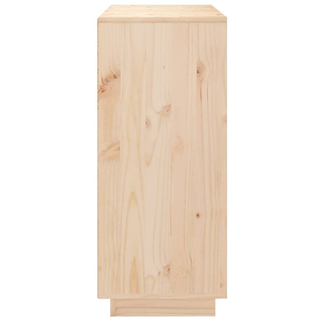 vidaXL Ντουλάπι 70 x 34 x 80 εκ. από Μασίφ Ξύλο Πεύκου